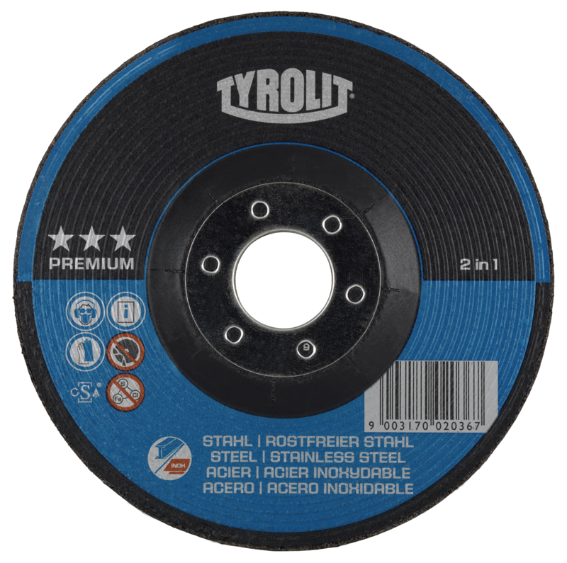 Discos de desbaste PREMIUM 2em1